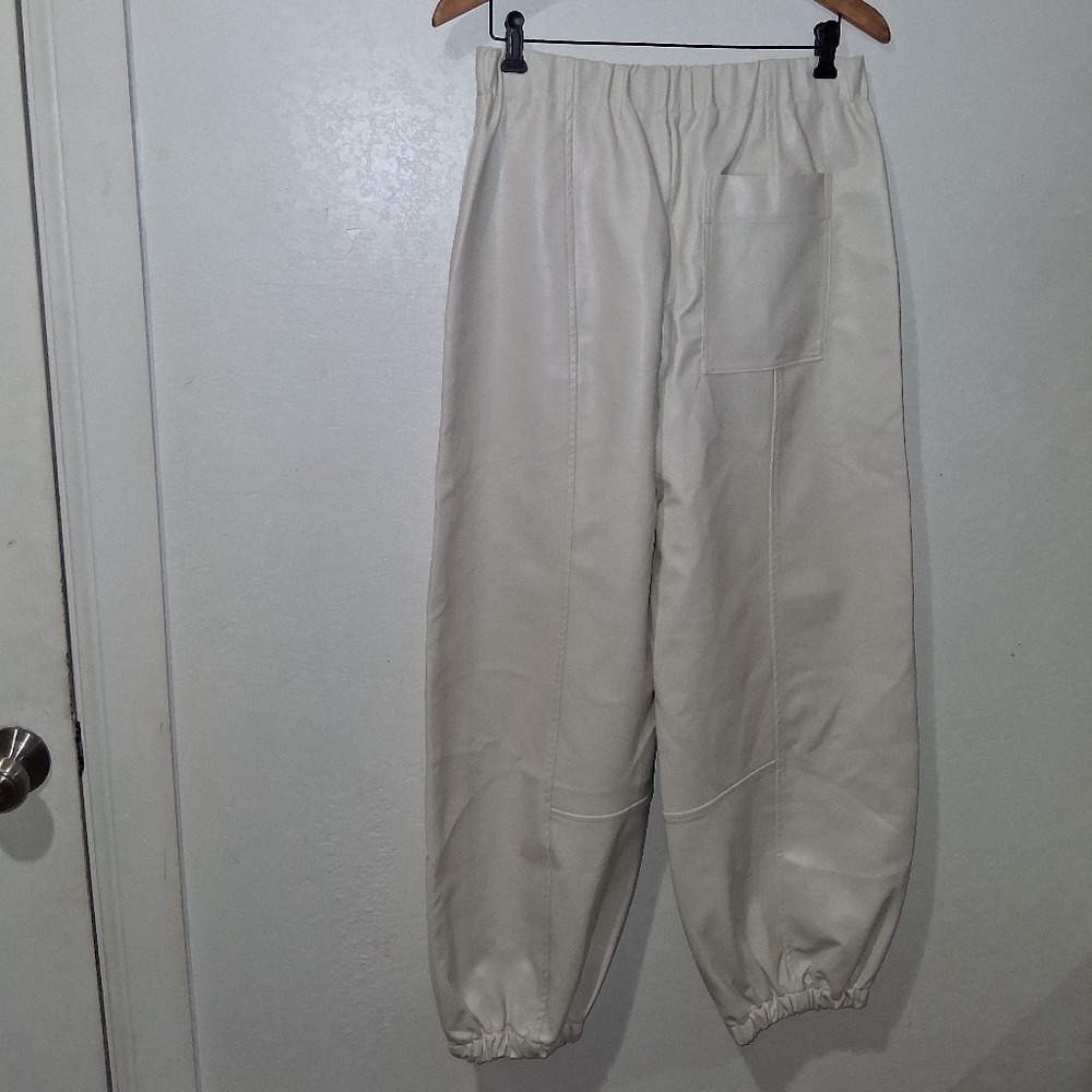 NWT ANTHRO' MAEVE Faux Leather Balloon Pants - Picture 7 of 7